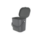 ROTHO Komposteimer Albula 6l 23,5x20x20,8cm anthrazit