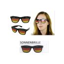 Party-Sonnenbrille Deutschland im geraden Design