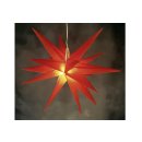 F-H-S Stern LED Kunststoff Ø25cm rot IP44 Batterie