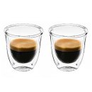 DELONGHI Espressogl&auml;ser doppelwandige Espresso...