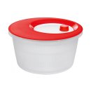 EMSA Salatschleuder Basic 4l weiß/rot