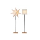 BEST SEASON Standleuchte Combipack shade and star 34x82cm