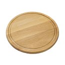 KESPER Fleischteller Buche mit Saftrille Ø25cm