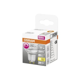 Osram LED Reflektorlampe PAR16 3,4W GU10 36° dim