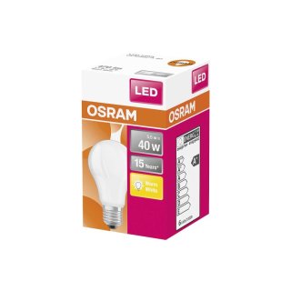 OSRAM LED Birnenlampe 5,5W E27 470 ma