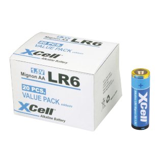 XCELL LR06 AA Mignon Batterie in 20er Box