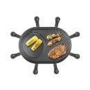 UNOLD Raclette 48795 Gourmet oval 8 Personen