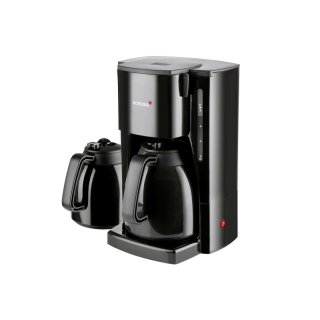 KORONA 10311 Kaffeeautomat  mit 2 Thermokannen 1l 1000 Watt schwarz