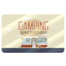 LA VIDA Brettchen Camping 23,5x14,5cm
