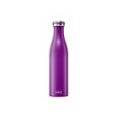 LURCH Thermo-Isolierflasche Edelstahl 0,75l purple