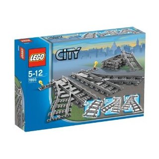 LEGO 7895 City-Weichenpaar
