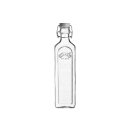 KILNER Glasbügelflasche 1l eckig