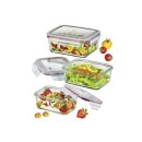 KÜCHENPROFI Lunchbox/Vorratsdosen-Set Glas...