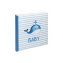 WALTHER Babyalbum Sam 28X30,5cm blau