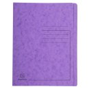EXACOMPTA Schnellhefter Colorspan-Karton DIN A4 violett
