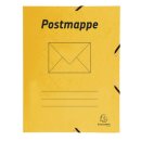 EXACOMPTA Postmappe Colorspan A4 mit Gummizug gelb