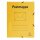 EXACOMPTA Postmappe Colorspan A4 mit Gummizug gelb