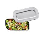 LURCH Lunchbox/Salatdose Edelstahl 10,6x20,5x8,8cm