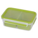 EMSA Clip & Go Snack rechteckig mit Einsätzen 1,0l