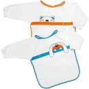 Frottee-Ärmellätzchen Frottee mit Klett, 2er Set
