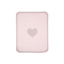 FUSSENEGGER Babydecke Herz 90x70cm