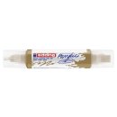 EDDING Acrylic Marker 3D Double Liner 5400 reichgold