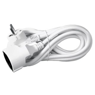 HEITECH Verlängerung 3m 1,5 weiß
