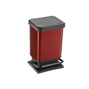 ROTHO Treteimer Paso 20l 29,3x26,6x45,7cm rot