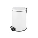WENKO Treteimer Leman Easy-Close 20l weiß