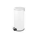 WENKO Treteimer Leman Easy-Close 30l weiß