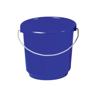 LOCKWEILER Eimer 5l Ø23cm mit Metallbügel blau