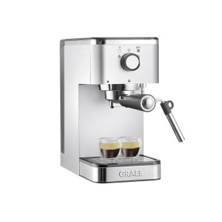 GRAEF Espressomaschine Salita Siebträger ES 400 silber