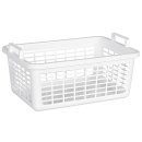 LOCKWEILER Wäschekorb 62x43x25cm 45l Kunststoff...