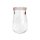 WECK Rundrandglas Tulpe 1750ml mit Deckel 100mm Einkochwelt