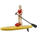 Bruder 62785 bworld Life Guard mit Stand Up Paddle