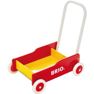 BRIO Lauflernwagen, rot/gelb.