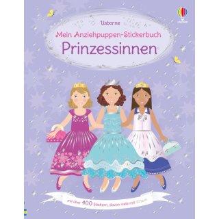 Mein Anziehpuppen-Stickerbuch: Prinzessinnen