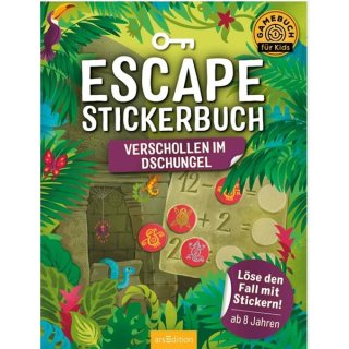 Escape-Stickerbuch - Verschollen im Dschungel