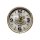 Wand-Uhr Zahnräder 9,5cm Ø46cm kupfer