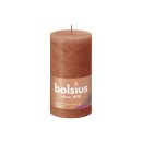 BOLSIUS Stumpenkerze Rustiko Shine 13x7cm herbstliches...