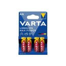 VARTA Batterie LL Max Power AA 4er Blister