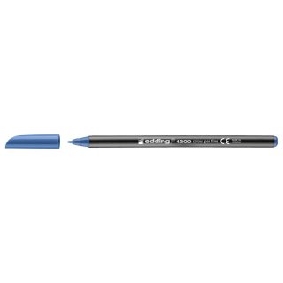 EDDING Faserschreiber 1200 Color Pen hellblau