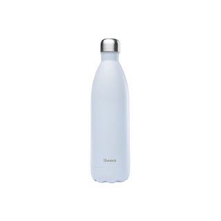 QWETCH Thermoflasche Pastelle 1l hellblau