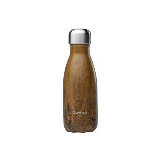 QWETCH Thermoflasche Wood 260ml