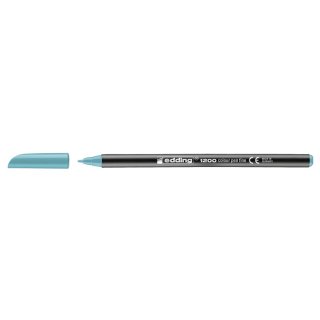 EDDING Faserschreiber 1200 Color Pen türkis