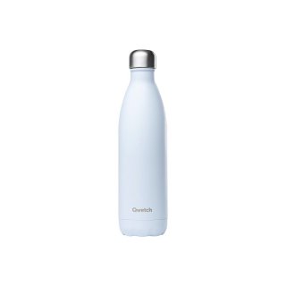 QWETCH Thermoflasche Pastelle 750ml hellblau