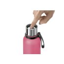 LURCH Isolierflasche One Click Sport 0,75l pink