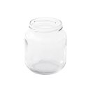 DOSEN-ZENTRALE Schraubdeckelglas 370ml oval 66mm...