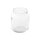DOSEN-ZENTRALE Schraubdeckelglas 370ml oval 66mm Twist-Off ohne Deckel