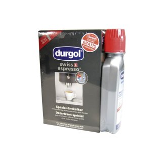DURGOL Entkalker Swiss Espresso 2x125ml + Universal bio Entkalker 125ml 3er Pack